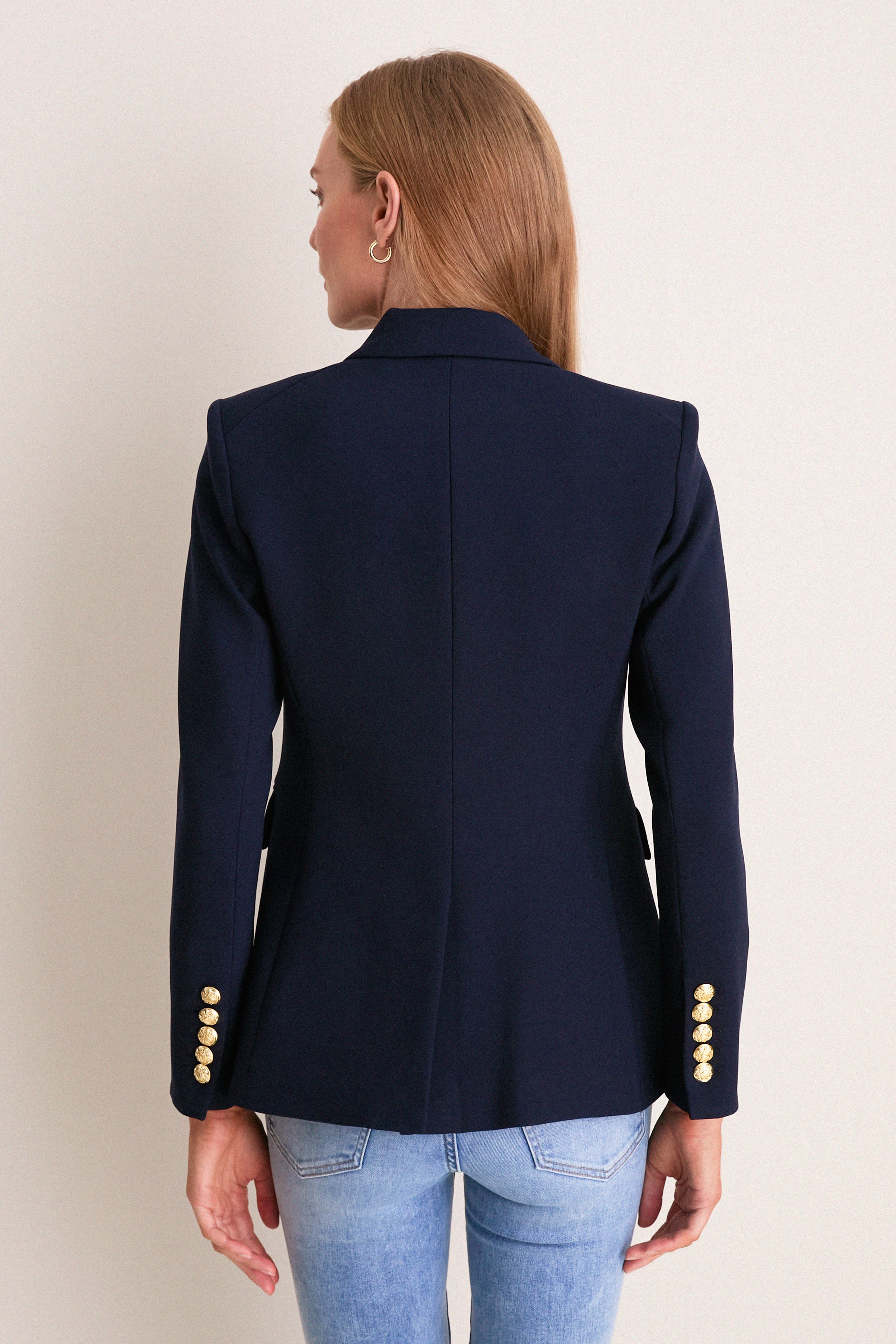Navy Miller Dickey Jacket