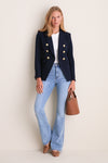 Navy Miller Dickey Jacket