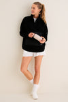 Black Fleece Cady Quarter Zip