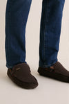 Brown Suede Monty Loafers