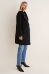 Black Harley Peacoat