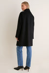 Black Harley Peacoat