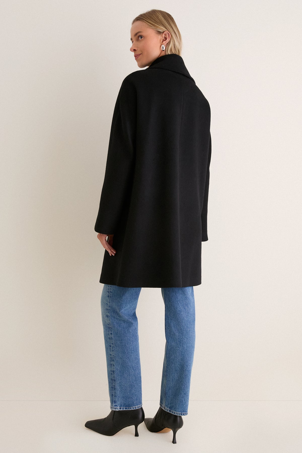 Black Harley Peacoat