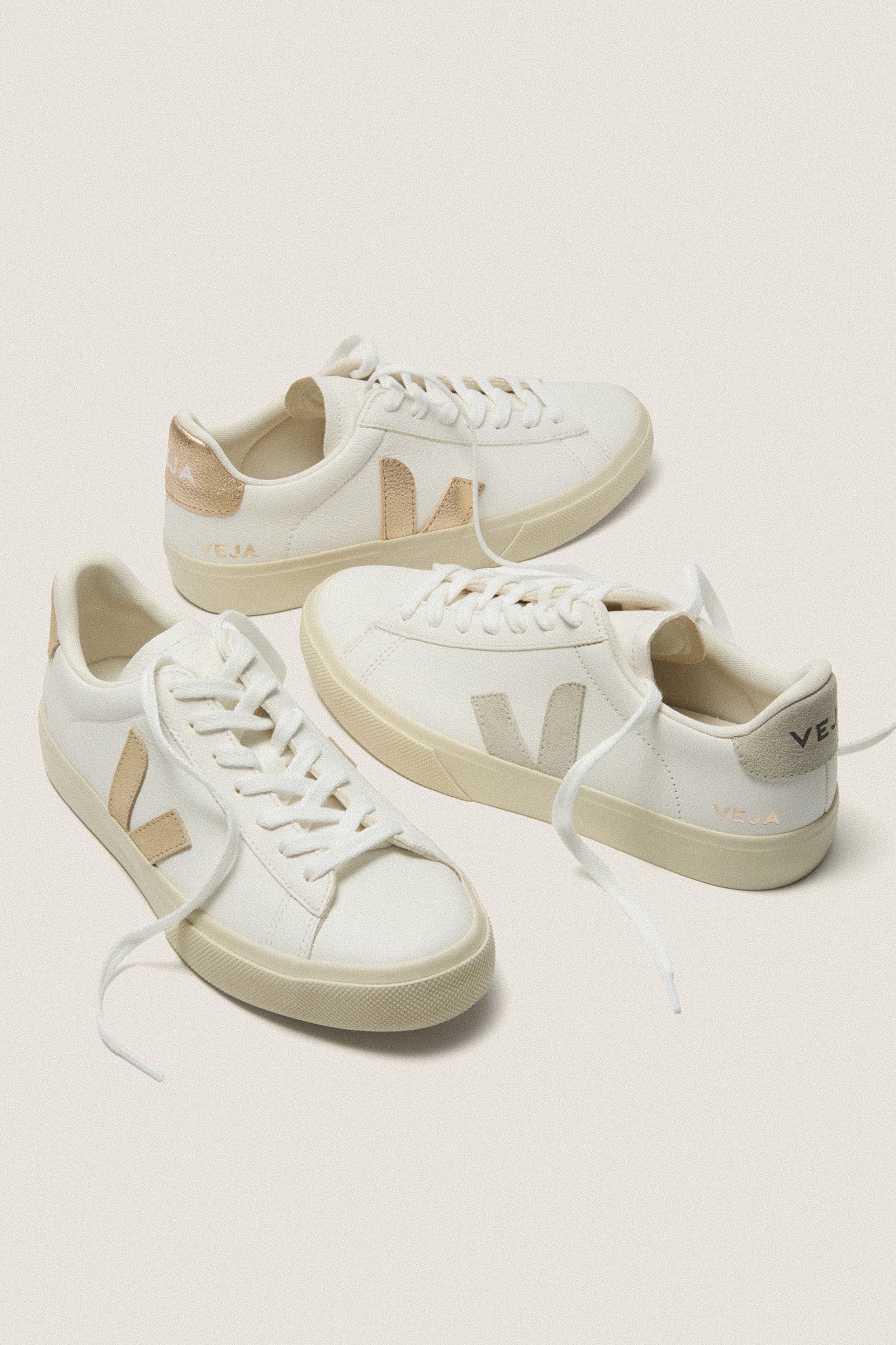Extra White Almond Campo Sneakers