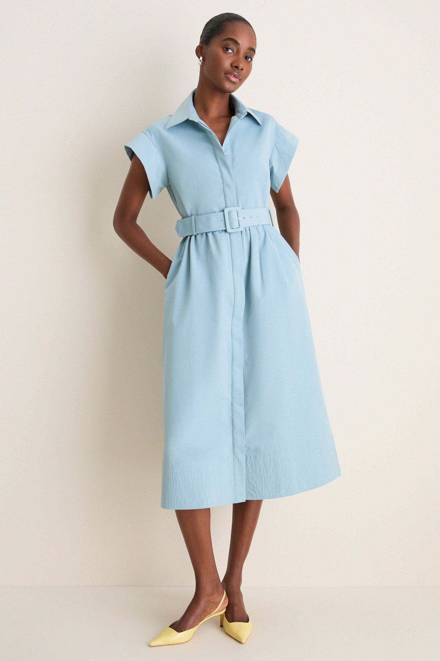 chloe blue silk dress Chlo Cape-Effect Open-Back Ruffled Silk-Crepon Gown in Blue
