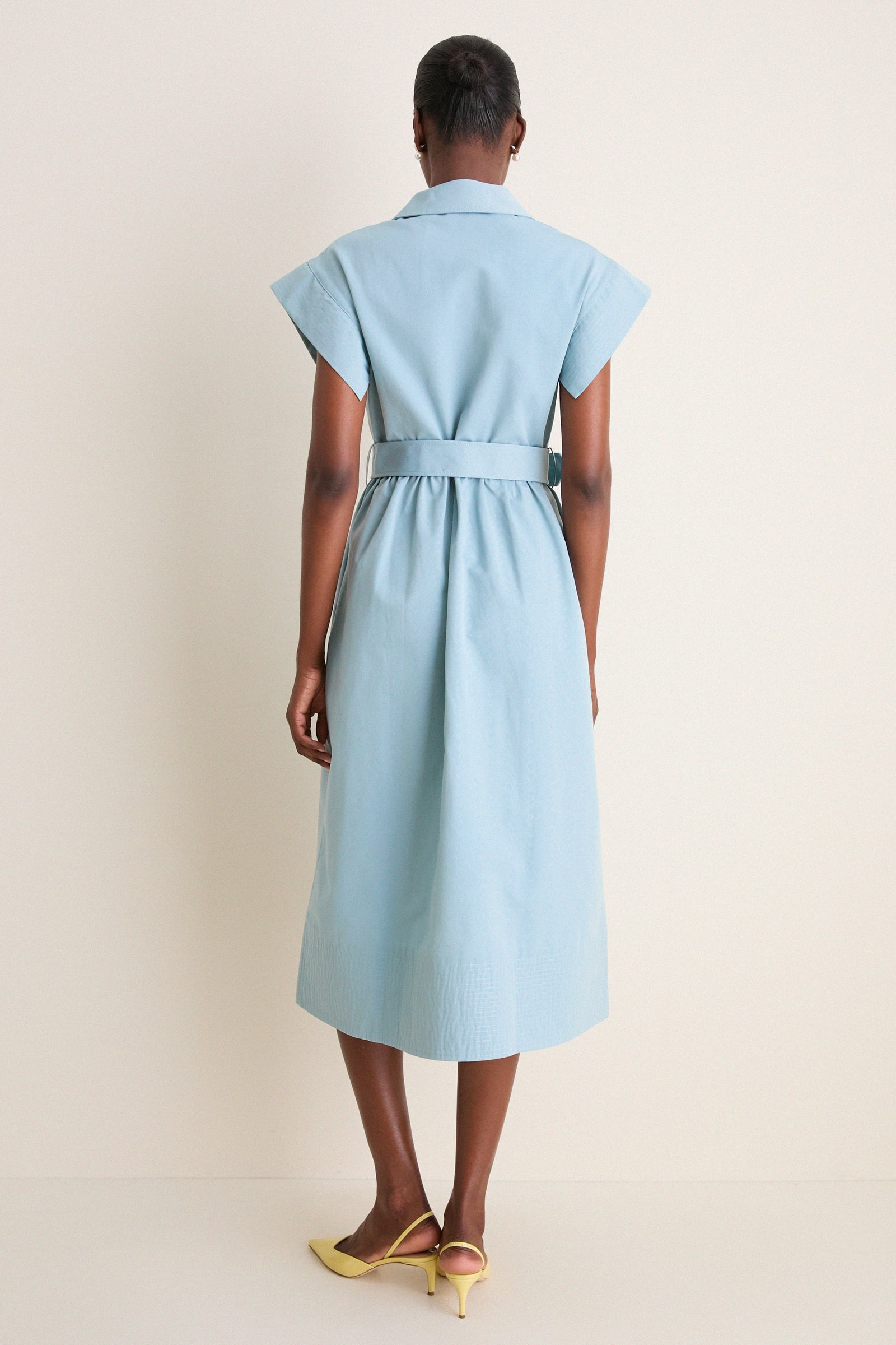 Slate Blue Chloe Dress