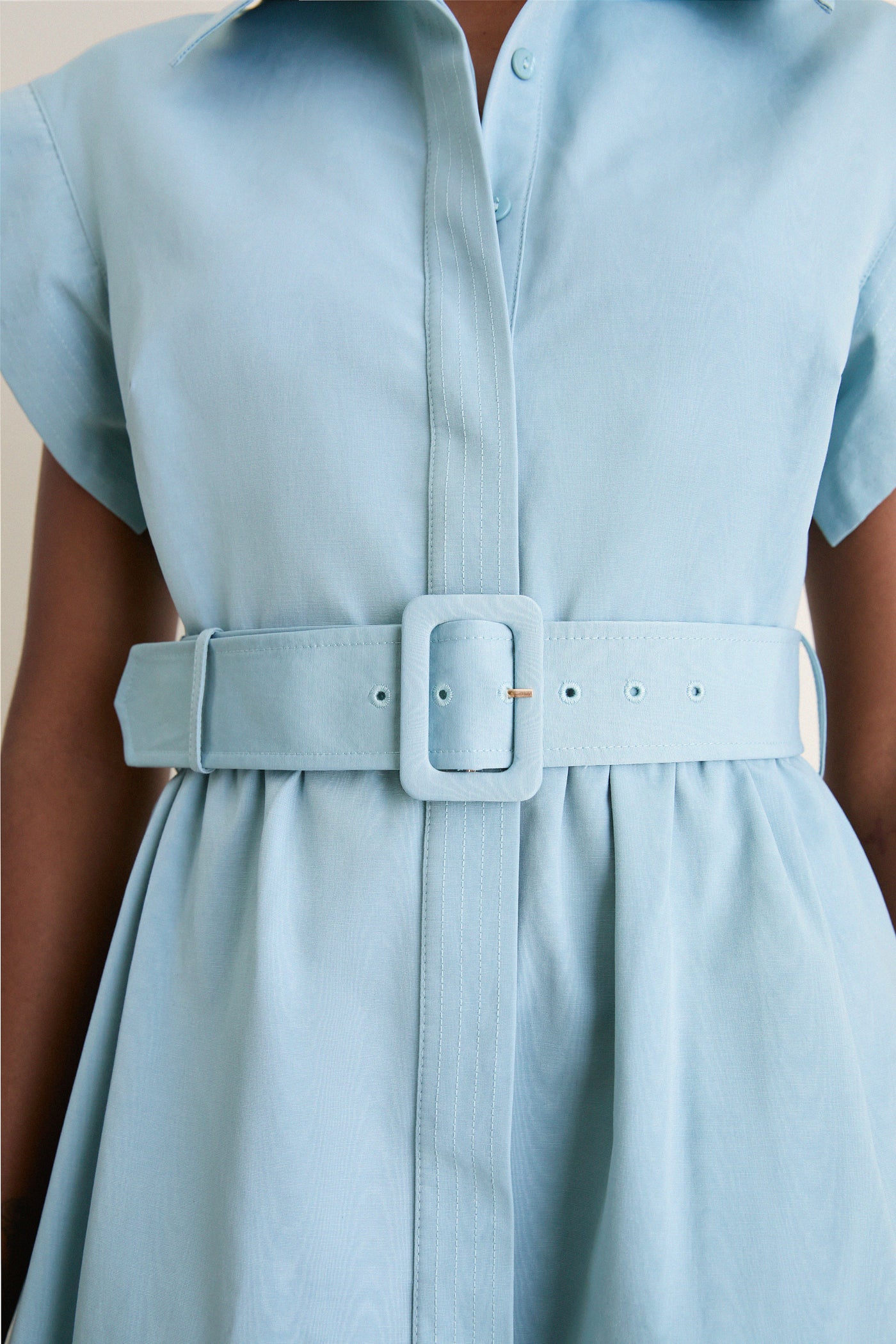 Slate Blue Chloe Dress