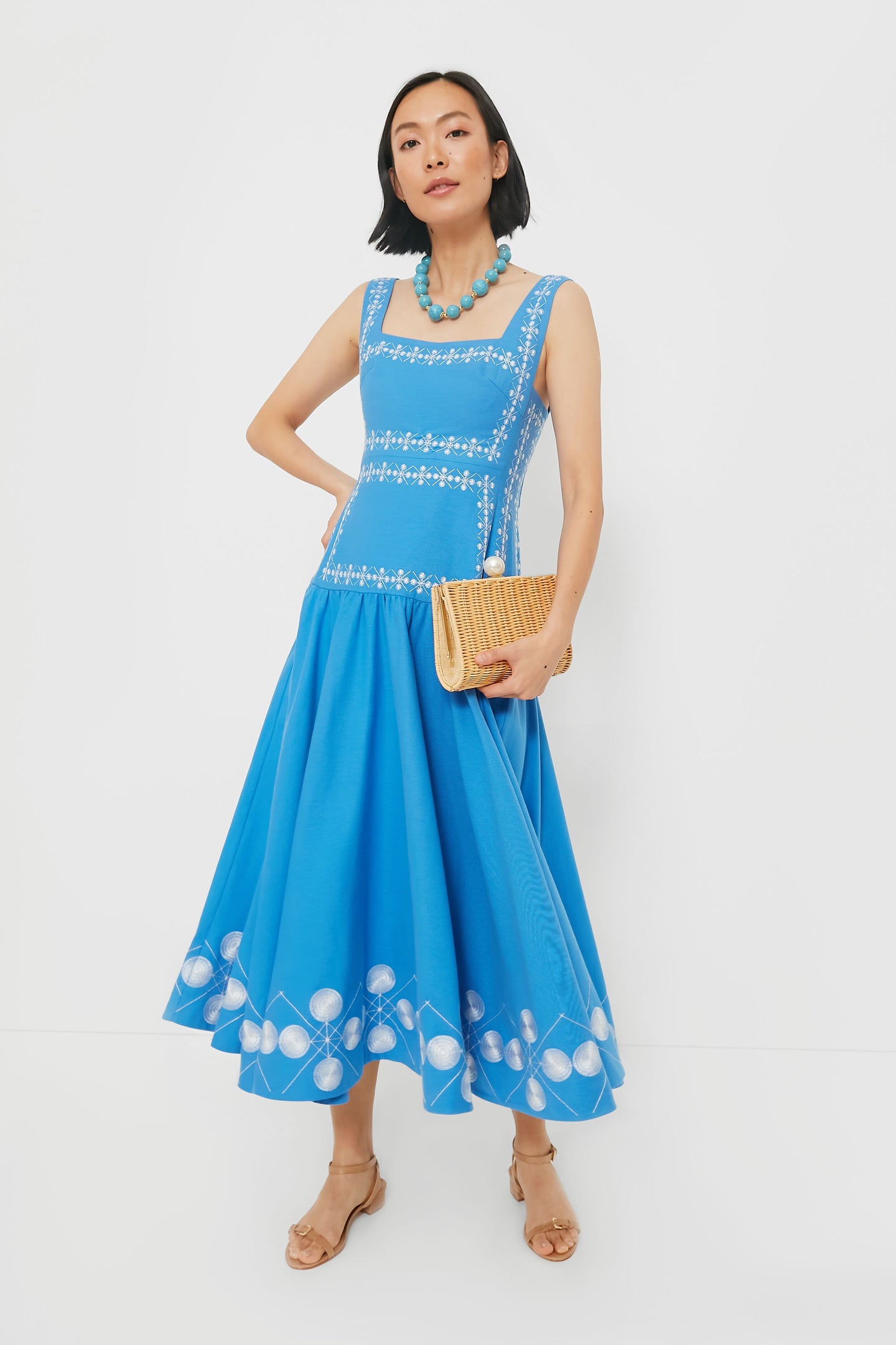 Light Nude Aurora Low Block Heels