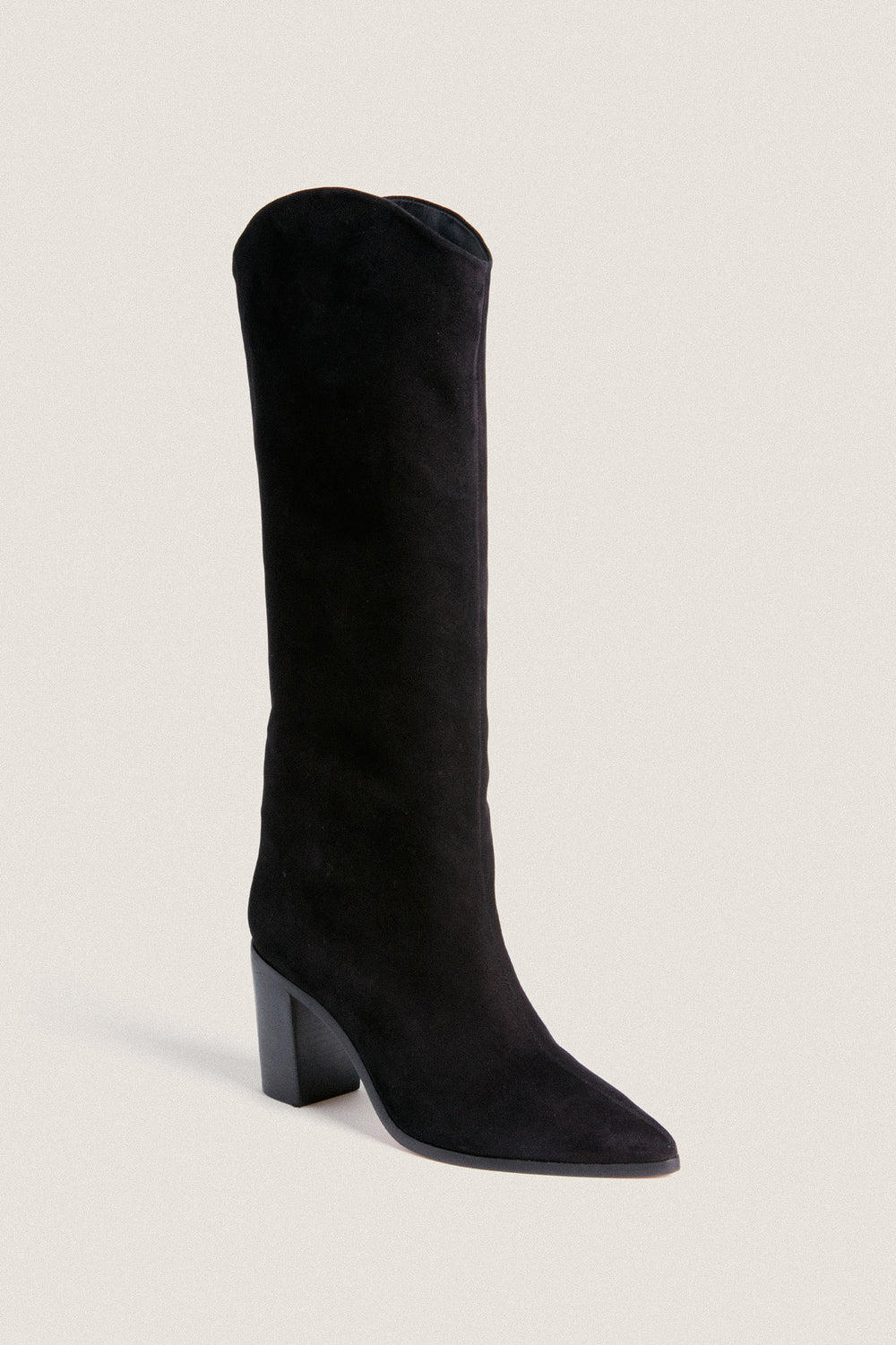 Black Maryana Block Boots