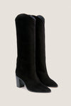 Black Maryana Block Boots
