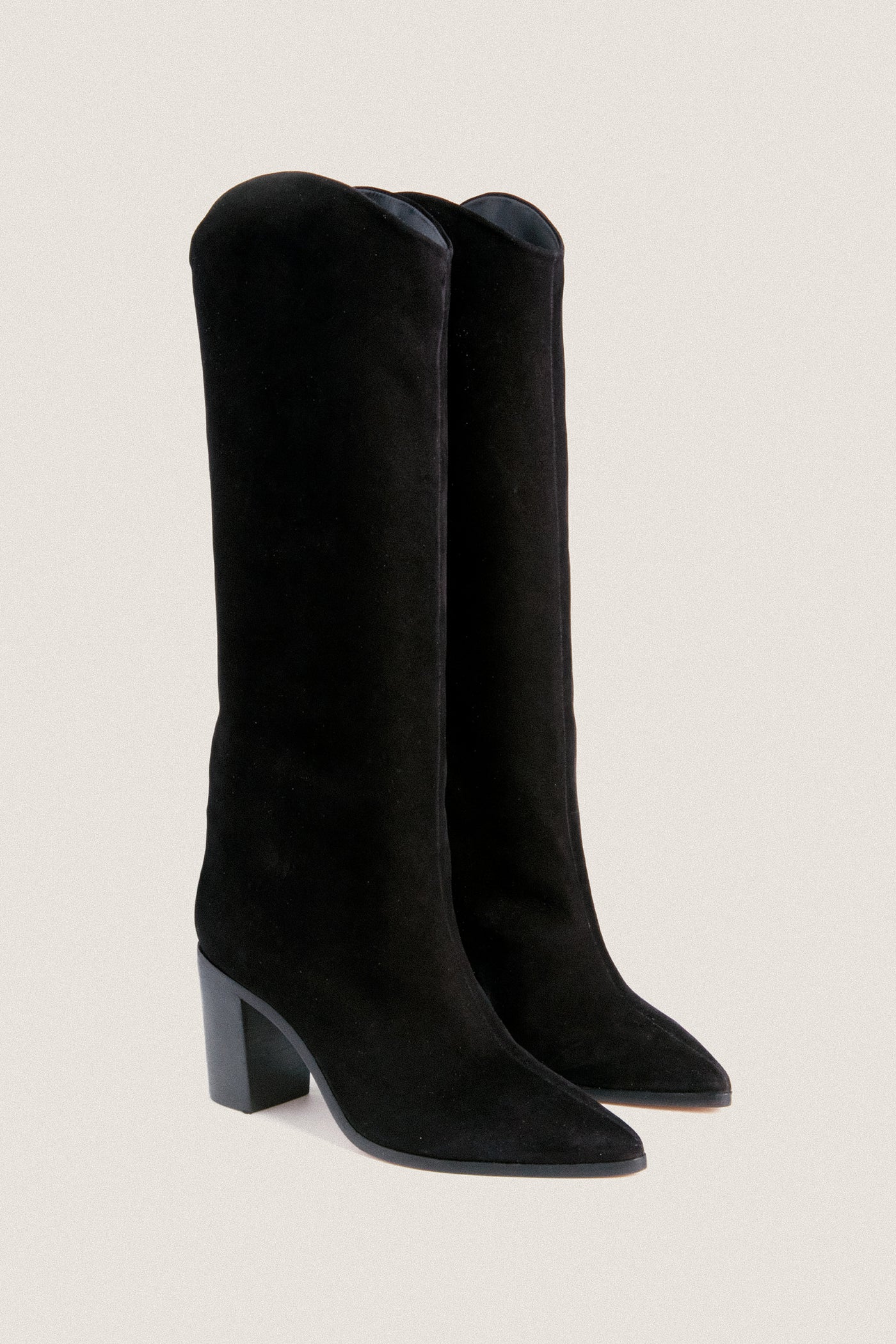 Black Maryana Block Boots