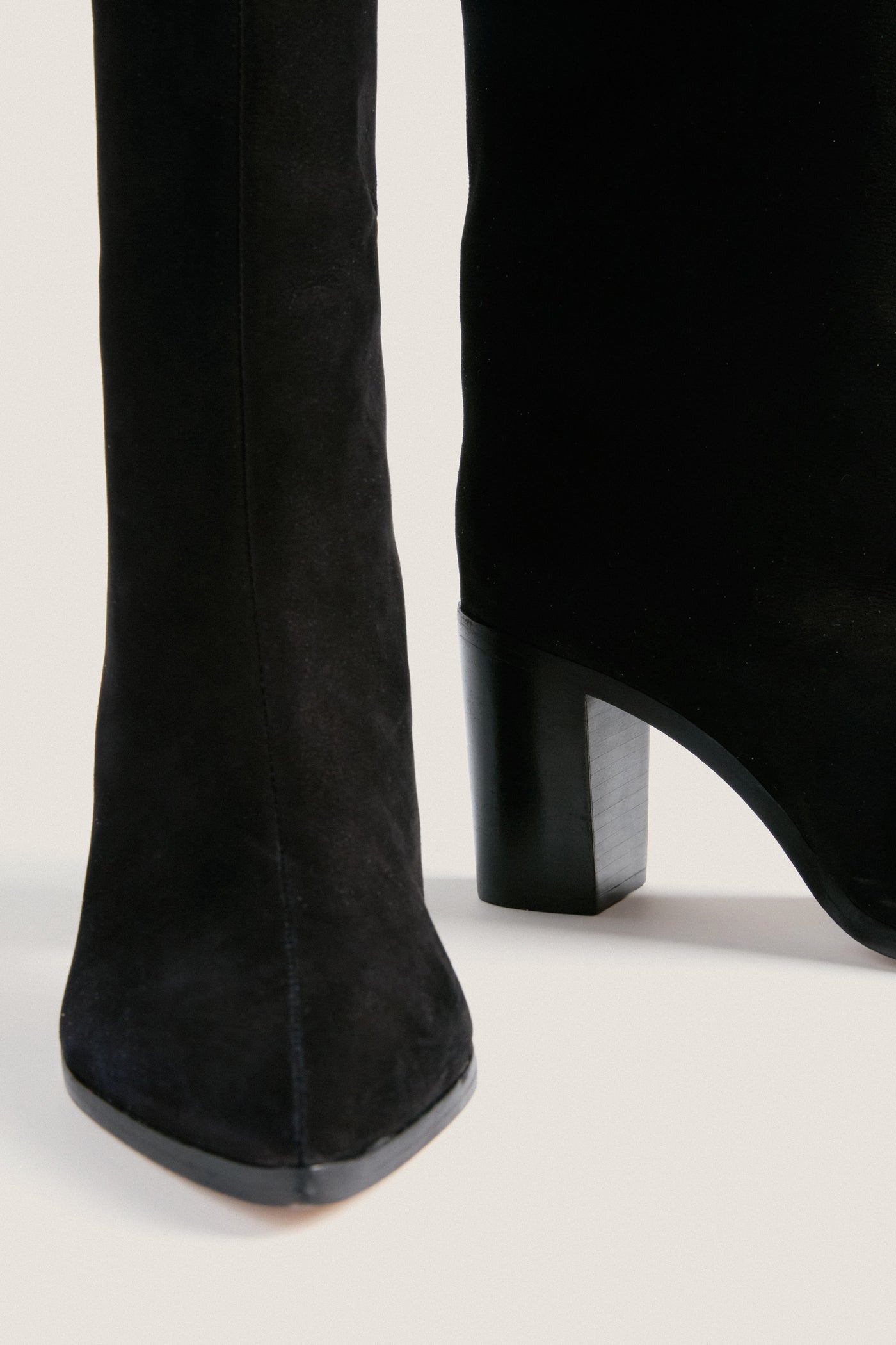 Black Maryana Block Boots