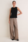 Black Anthos Cotton Tank