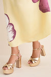 Platina Keefa Heels