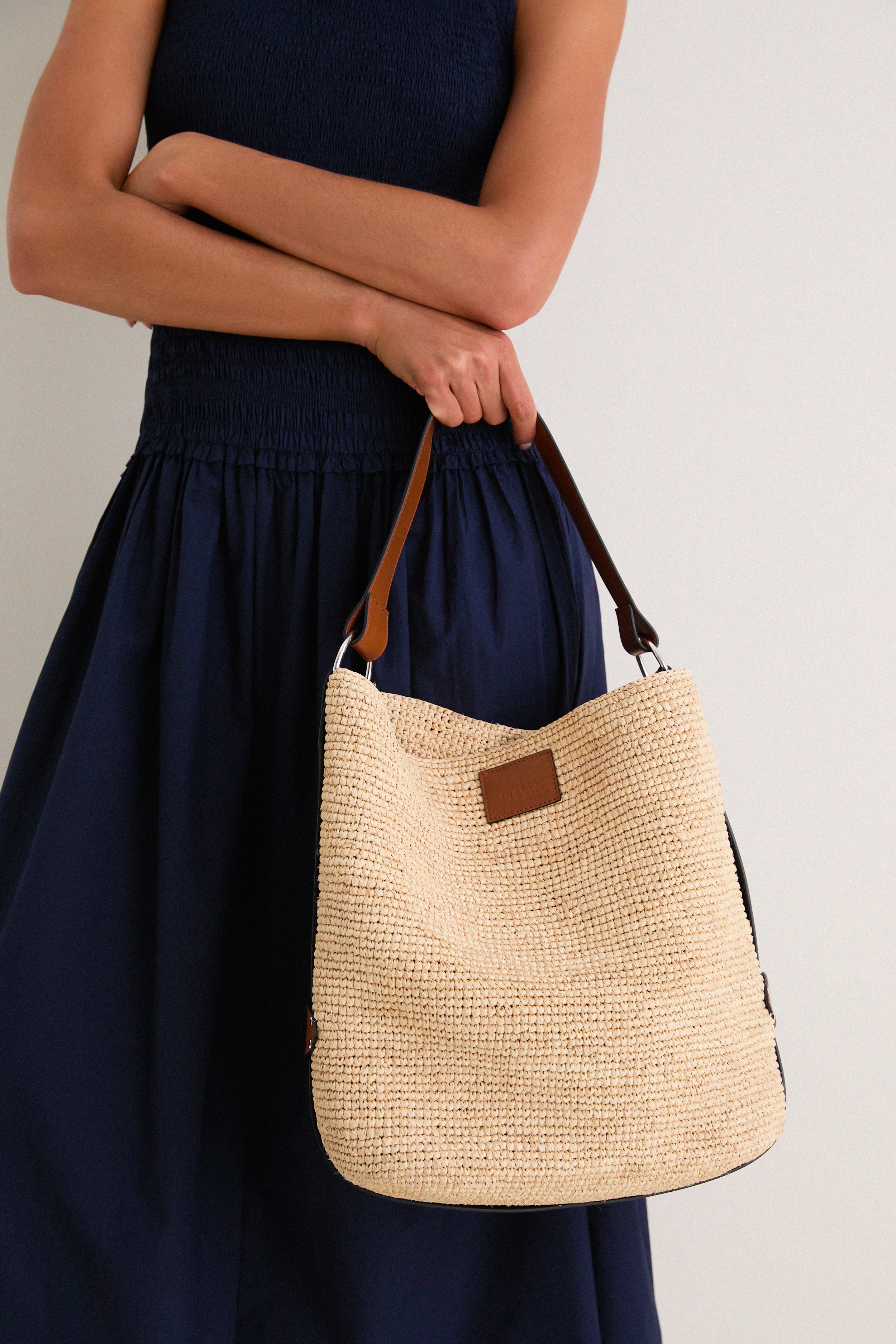 Natural Cognac Bayia Bag