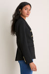 Black Miller Dickey Jacket