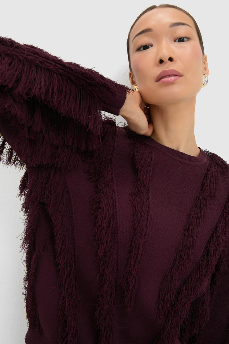 Mahogany Aubree Long Sleeve Knit Pullover