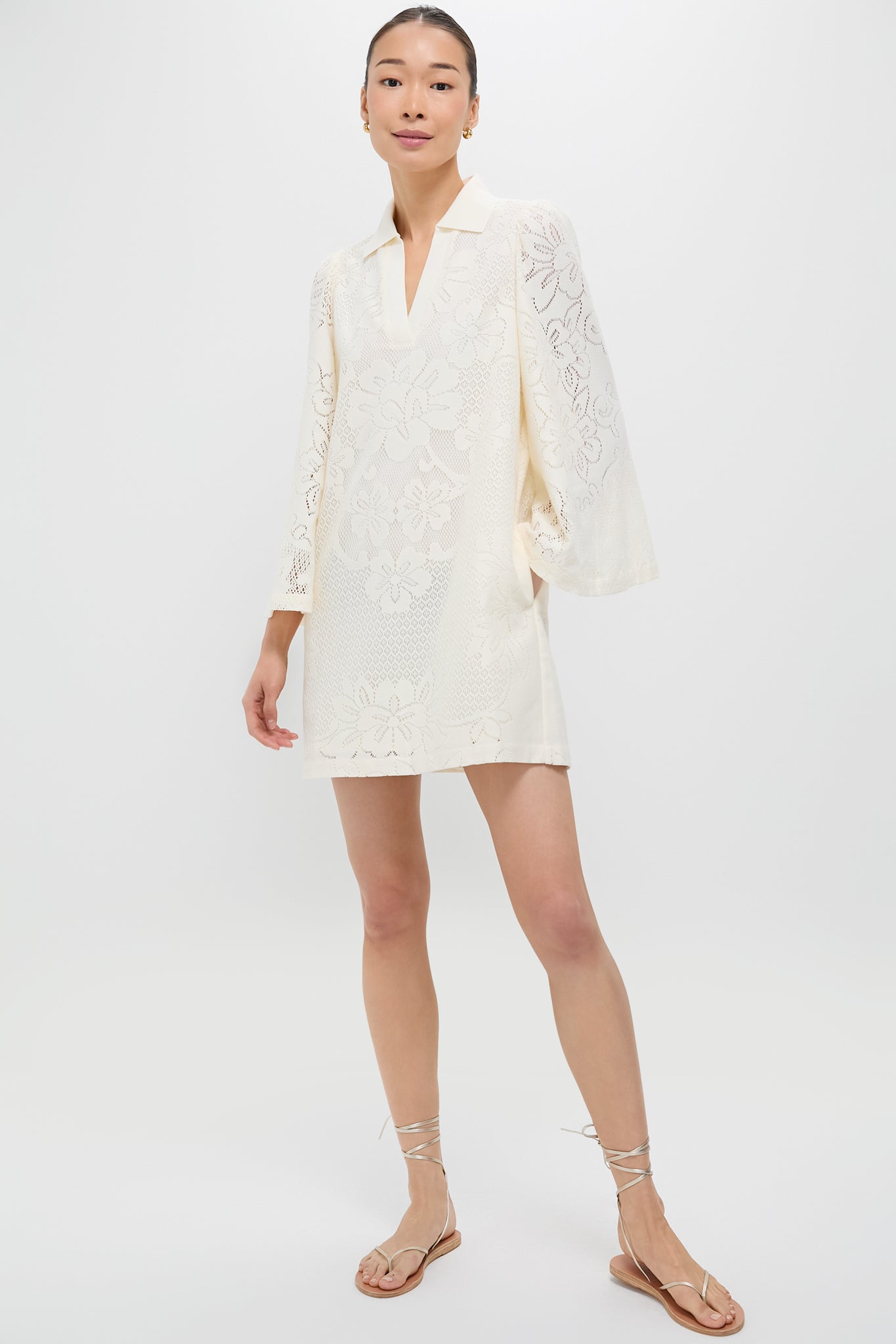 Ivory Lace Courtney Dress