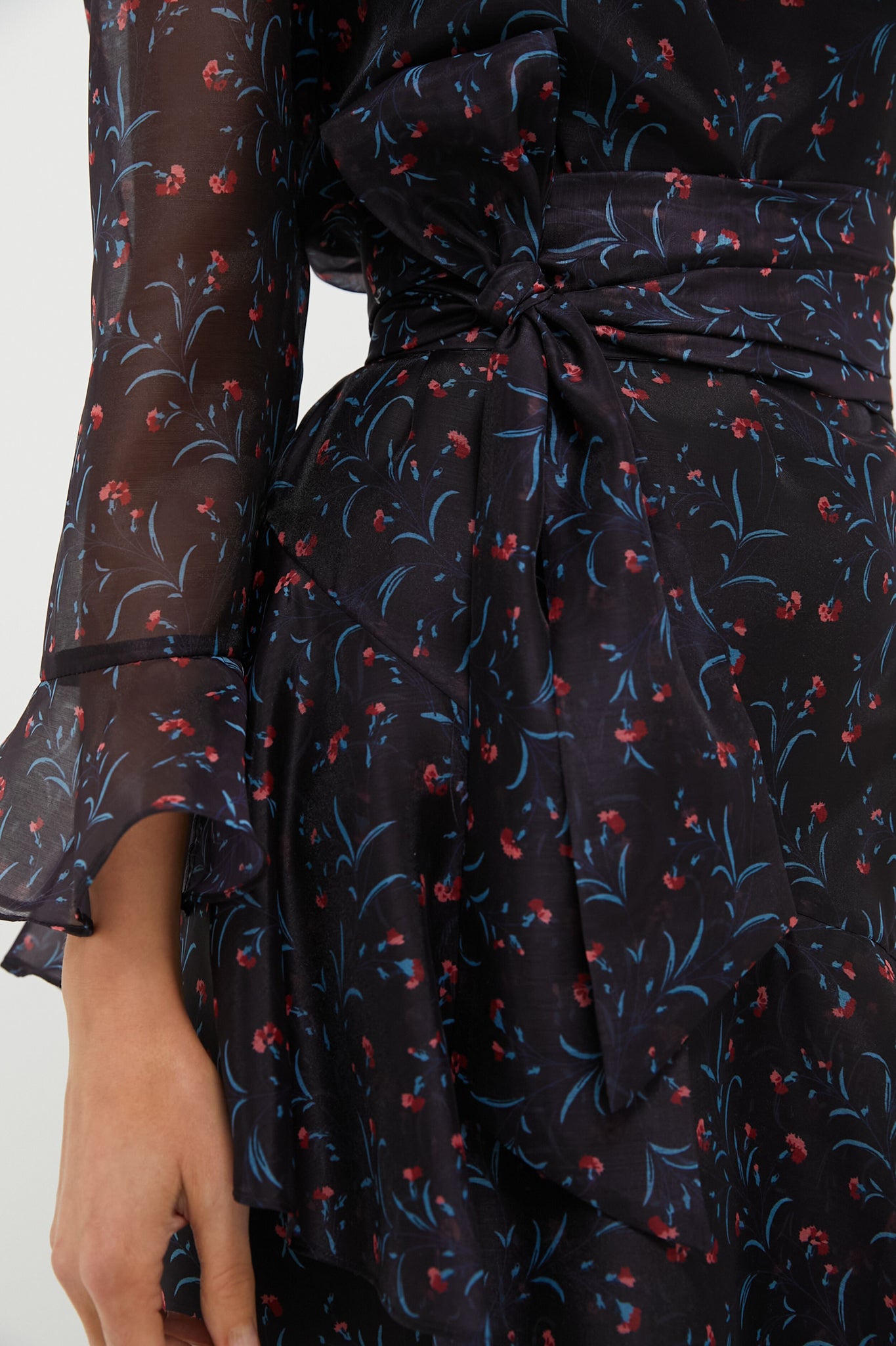 Midnight Oleander Sasha Dress