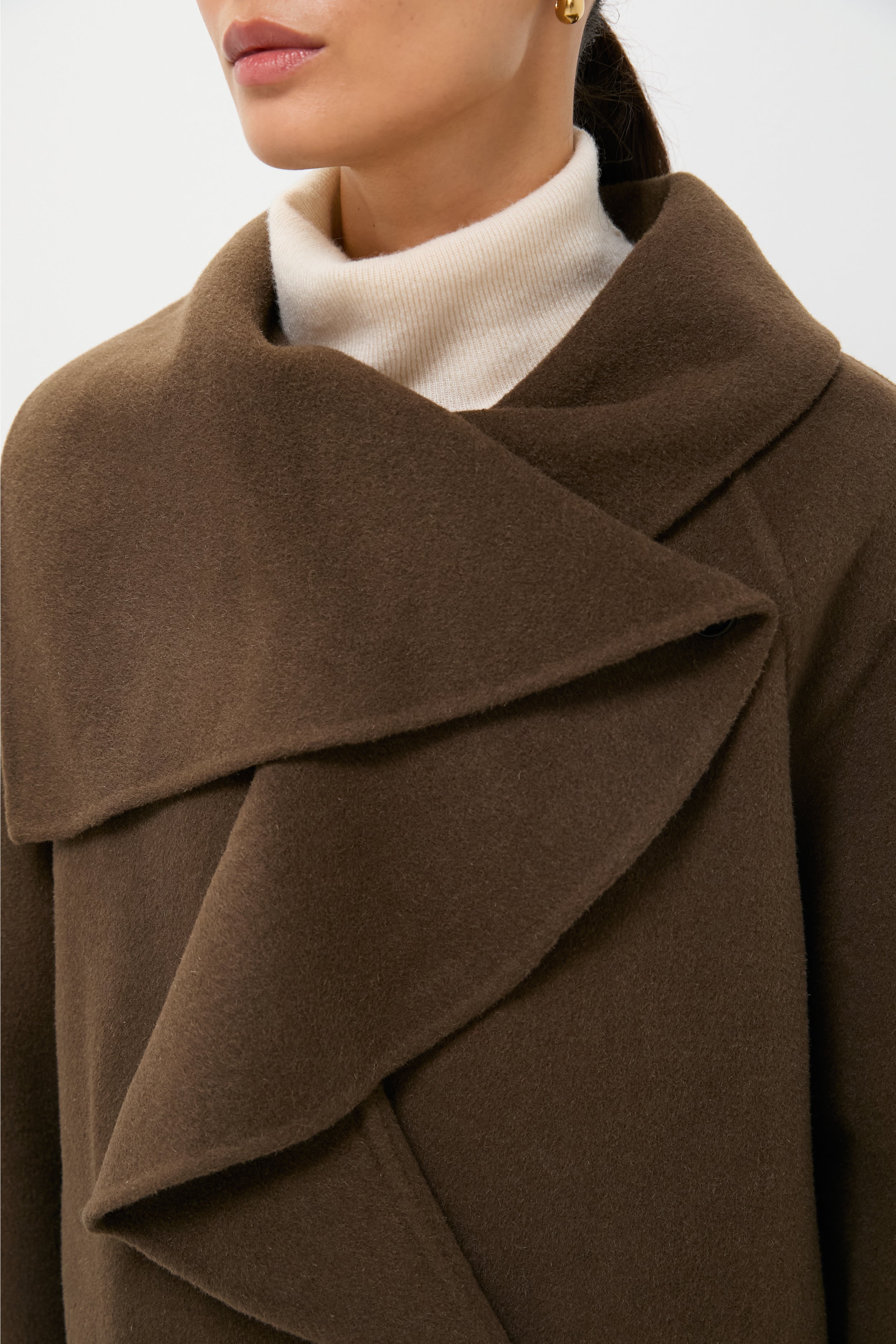 Taupe Noah Coat | STAUD