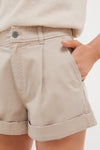 Khaki Wells Chino Shorts