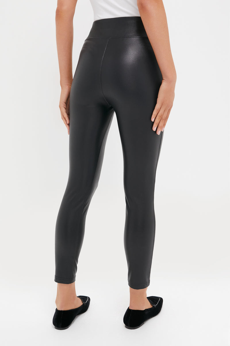 Black Leather Leggings