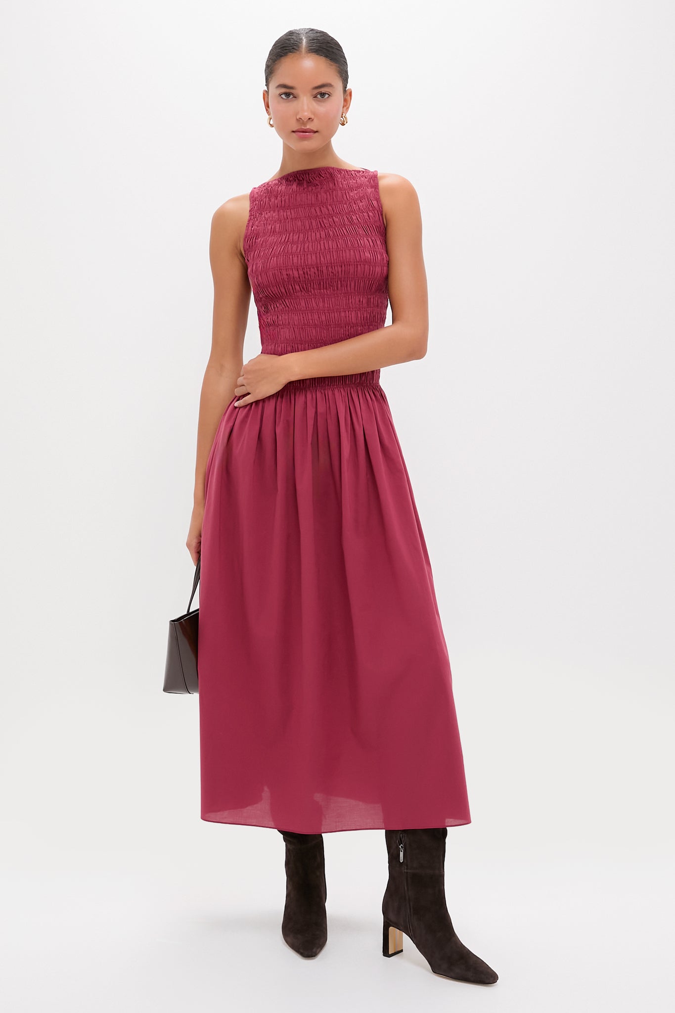 Rhubarb Margot Midi Dress