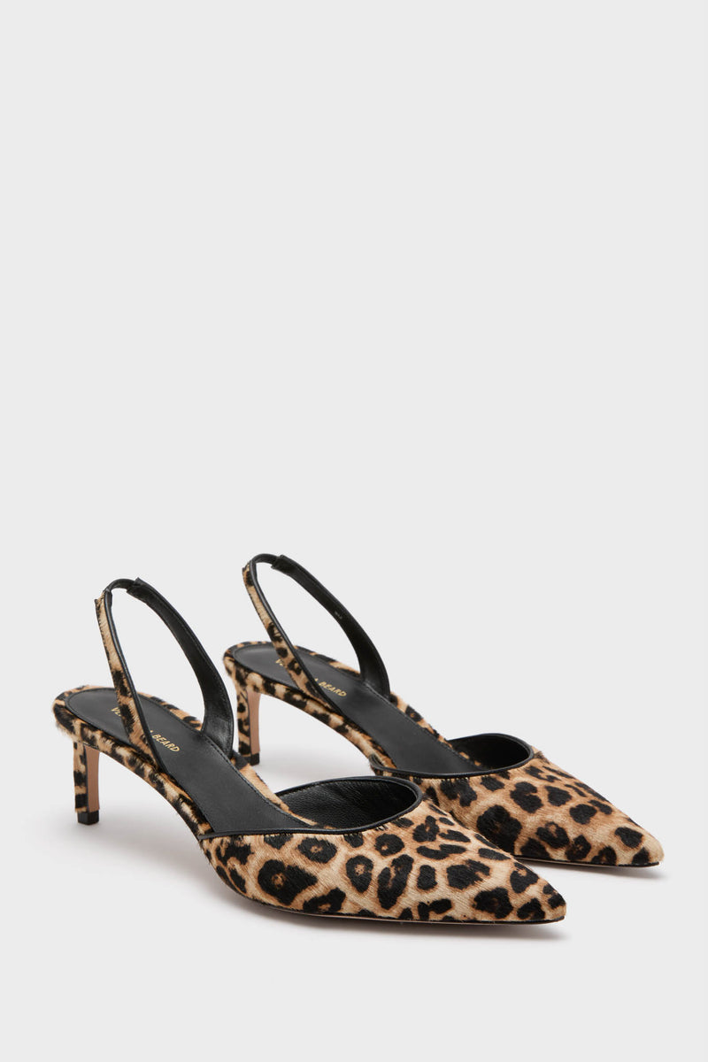 Leopard Caroline Heels
