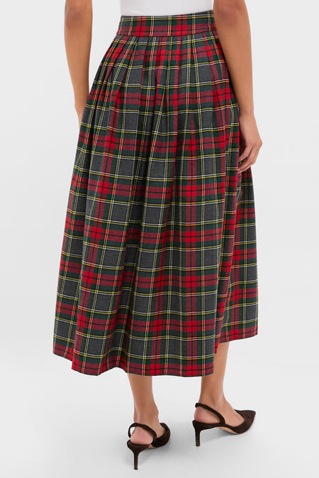 Bemelmans Plaid Dominic Skirt