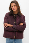 Black Cherry Marla Quilted Jacket