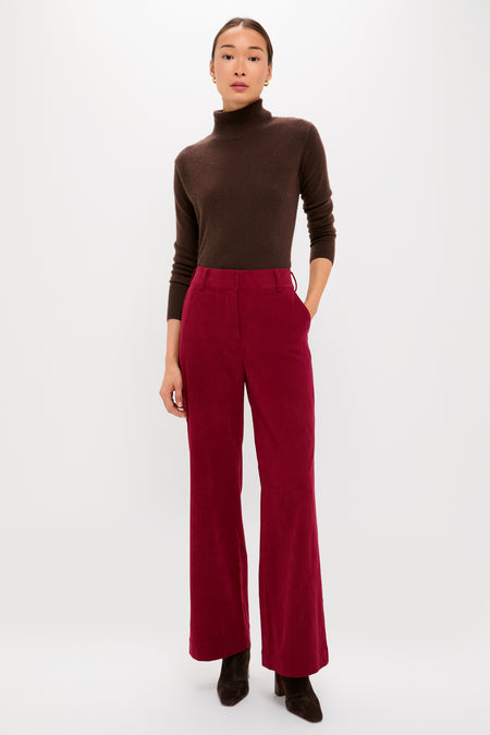 Winery Wide Wale Corduroy Hunter Pants