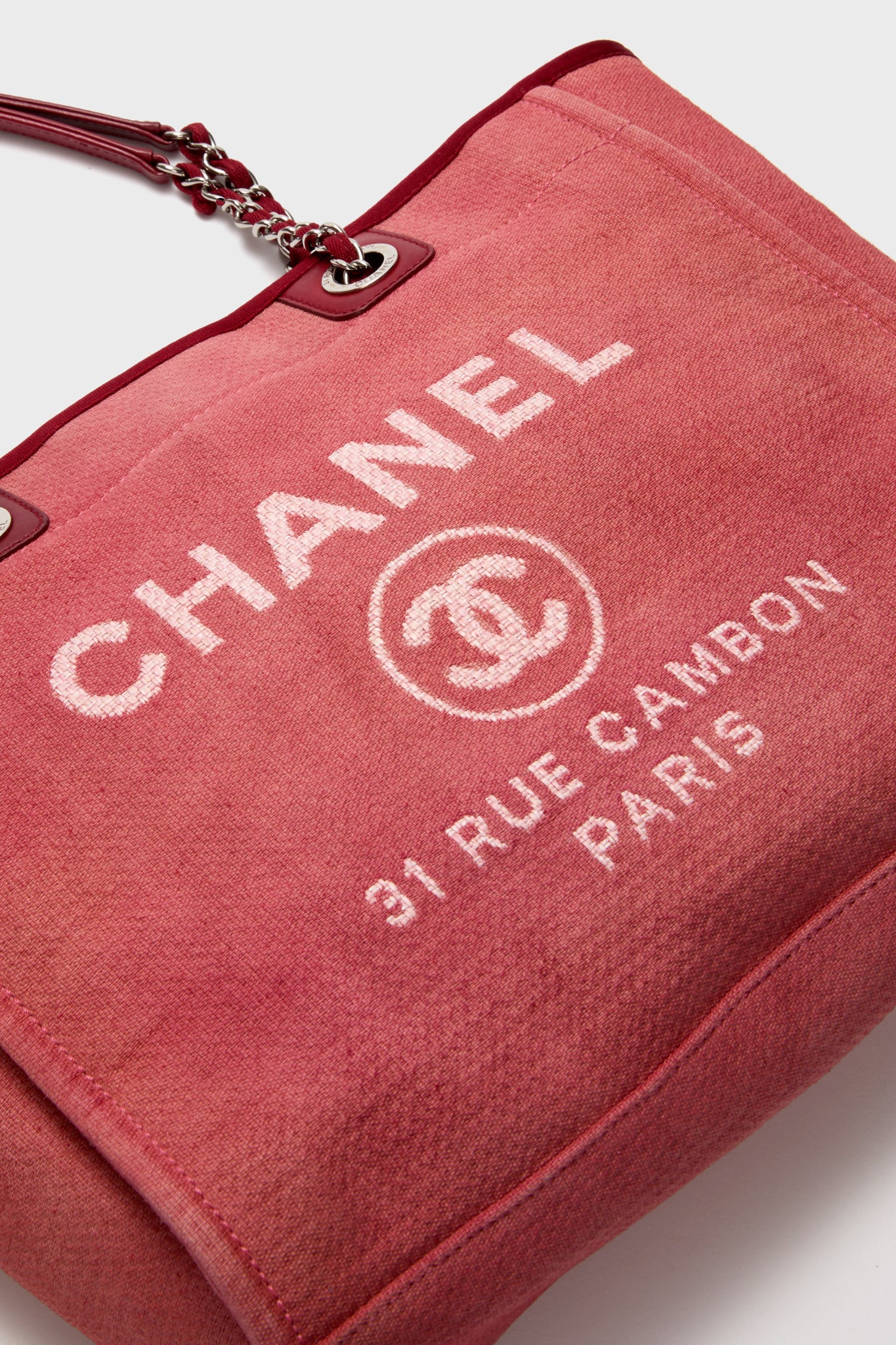 CHANEL Deauville MM Tote Bag