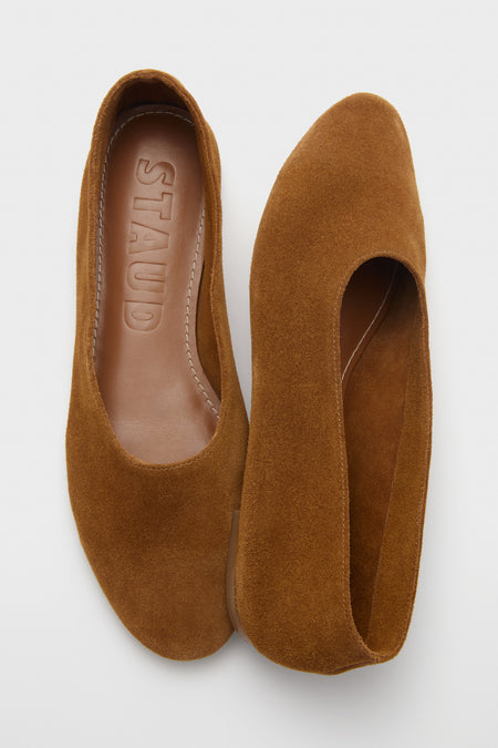 Tan Alba Ballet Flat