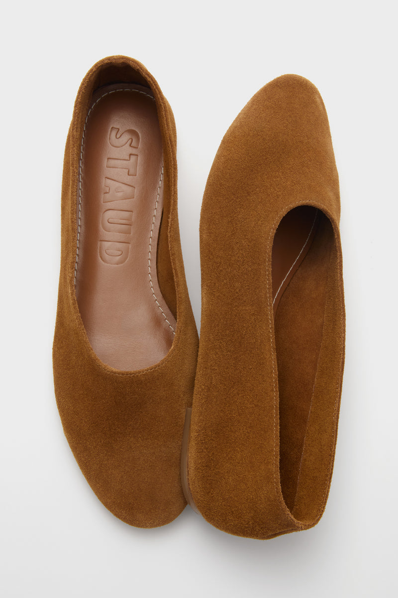 Tan Alba Ballet Flat