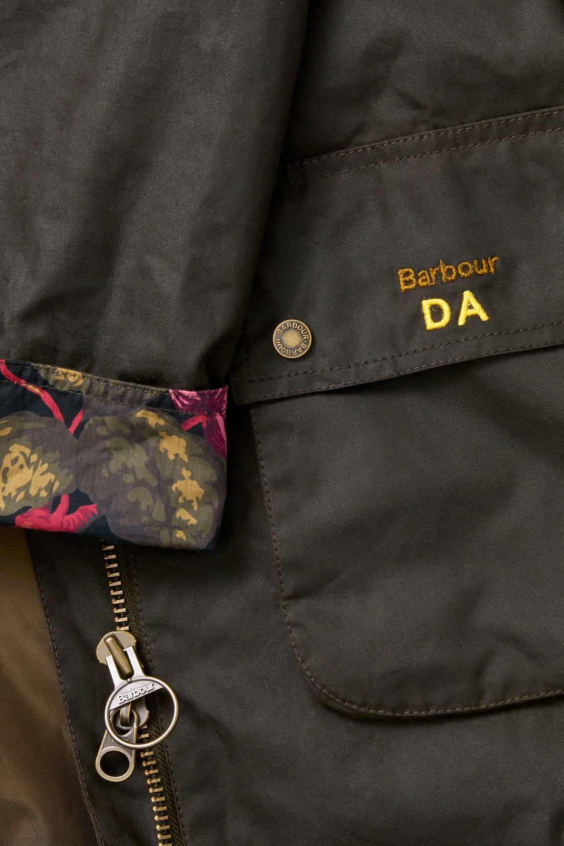 Olive Barbour x Tuckernuck Elodie Wax Jacket | Barbour x Tuckernuck