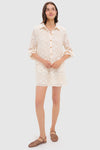 The Cream Lace Raya Dress