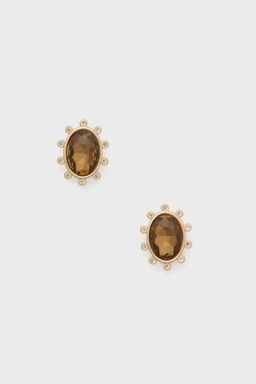 Gold Greenwich Studs