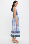 Bondi Blues Cotton Voile Mallie Dress