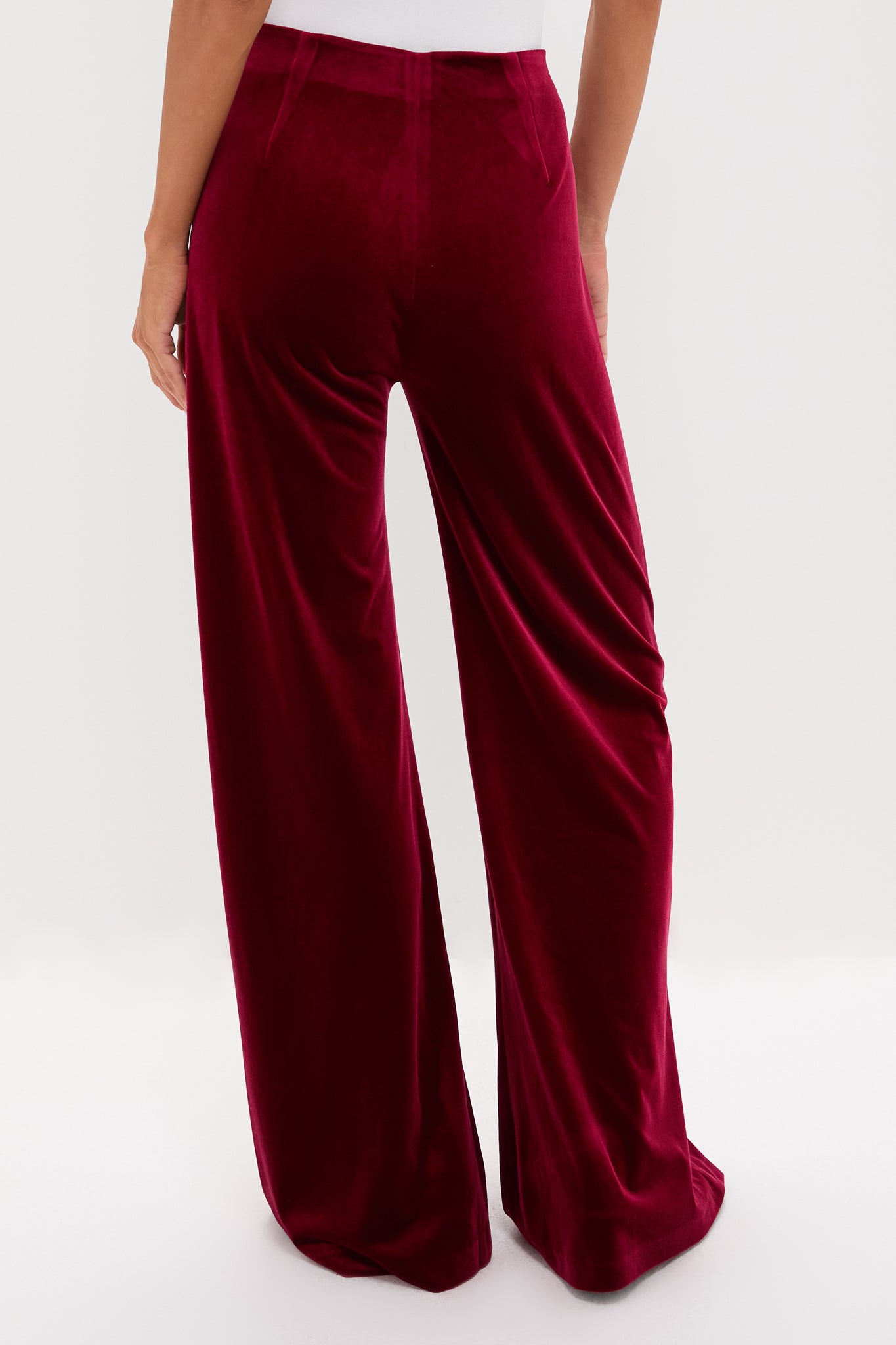Red Ribbon Velvet Deja Pant | Tuckernuck