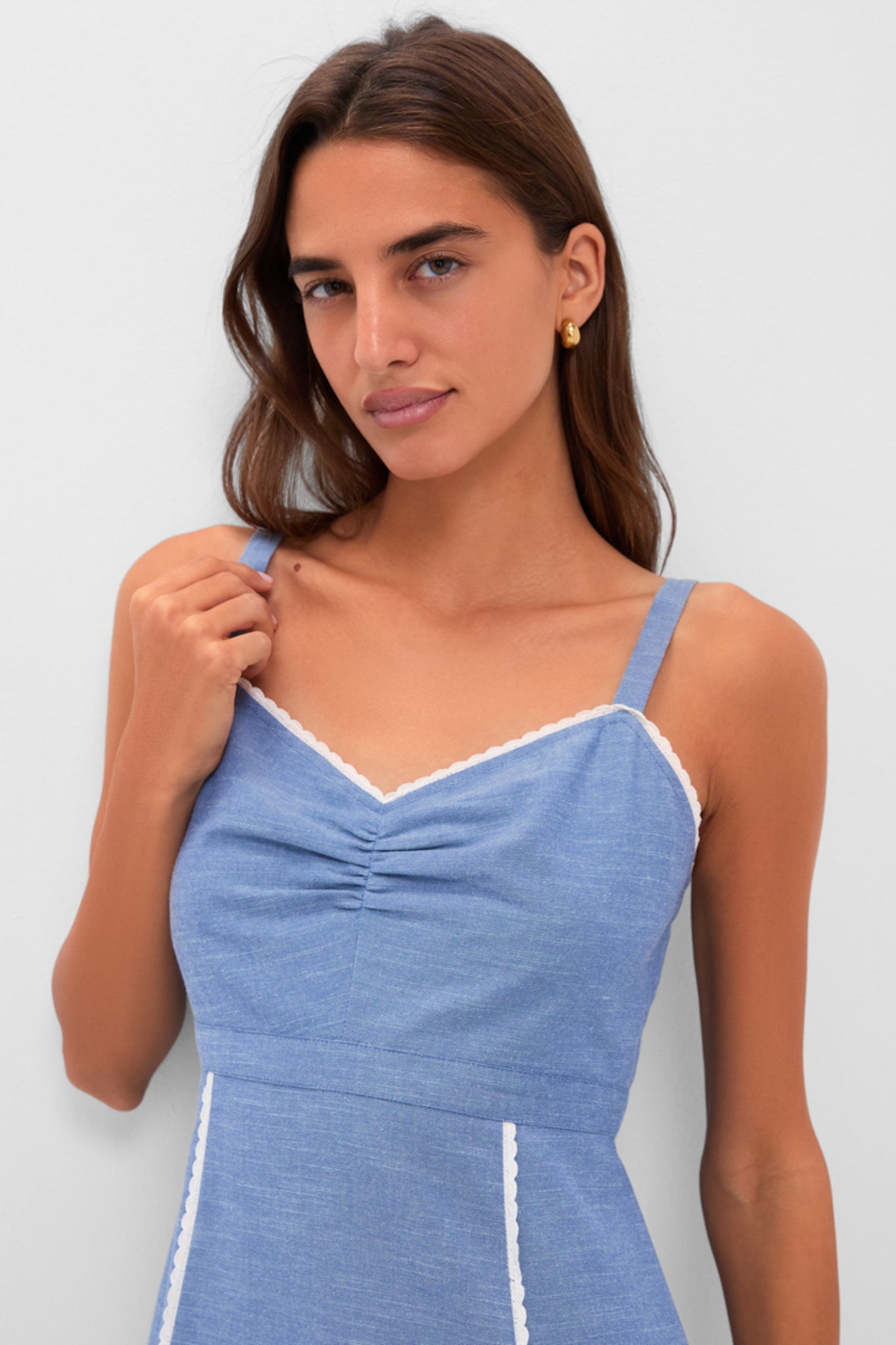 Chambray Alice Sailor Dress