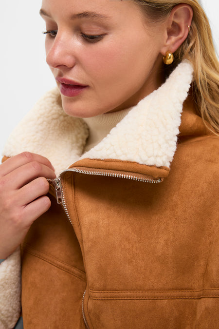 Parker Sweatshirt in Camel - FINAL SALE | böhme Parker Sweatshirt in Camel - FINAL SALE | böhme