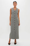 Gun Club Check Form Maxi Dress