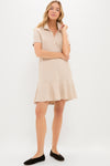 Sandstone Pique May Polo Dress