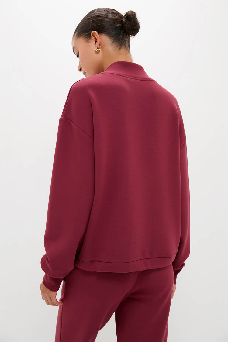 New Maroon Betsy Sweat