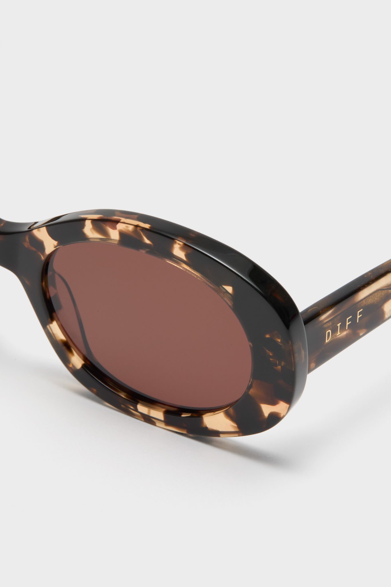 Espresso Tortoise Lainey Sunglasses | DIFF Eyewear