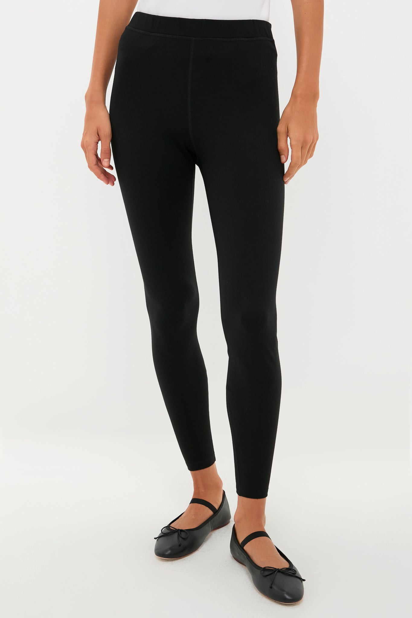 Black High Rise Compression September Leggings