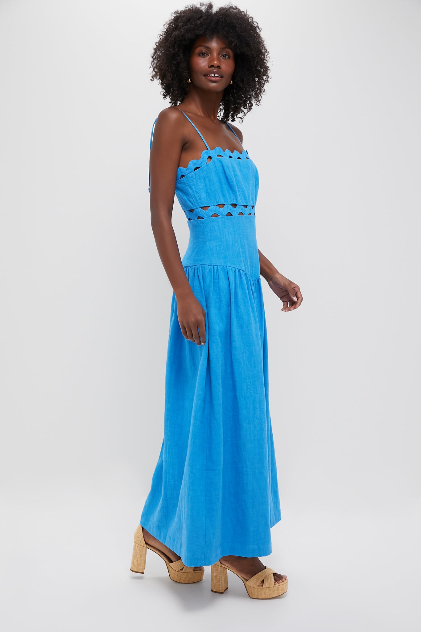 Cerulean Florence Maxi Dress | Saylor Cerulean Florence Maxi Dress | Saylor