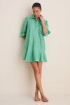 Sea Green Callahan Shirt Dress