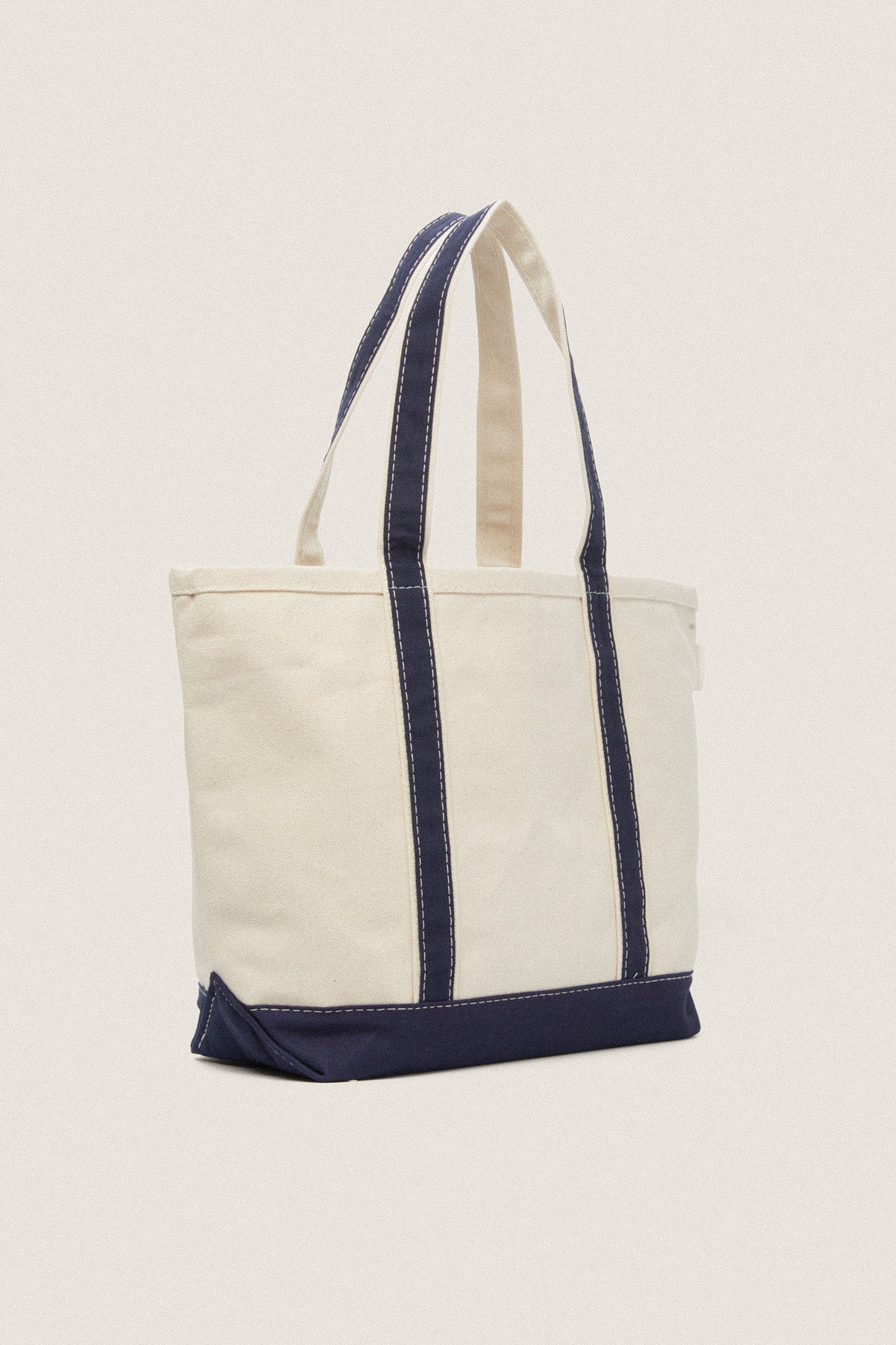 Navy Medium Canvas Tote