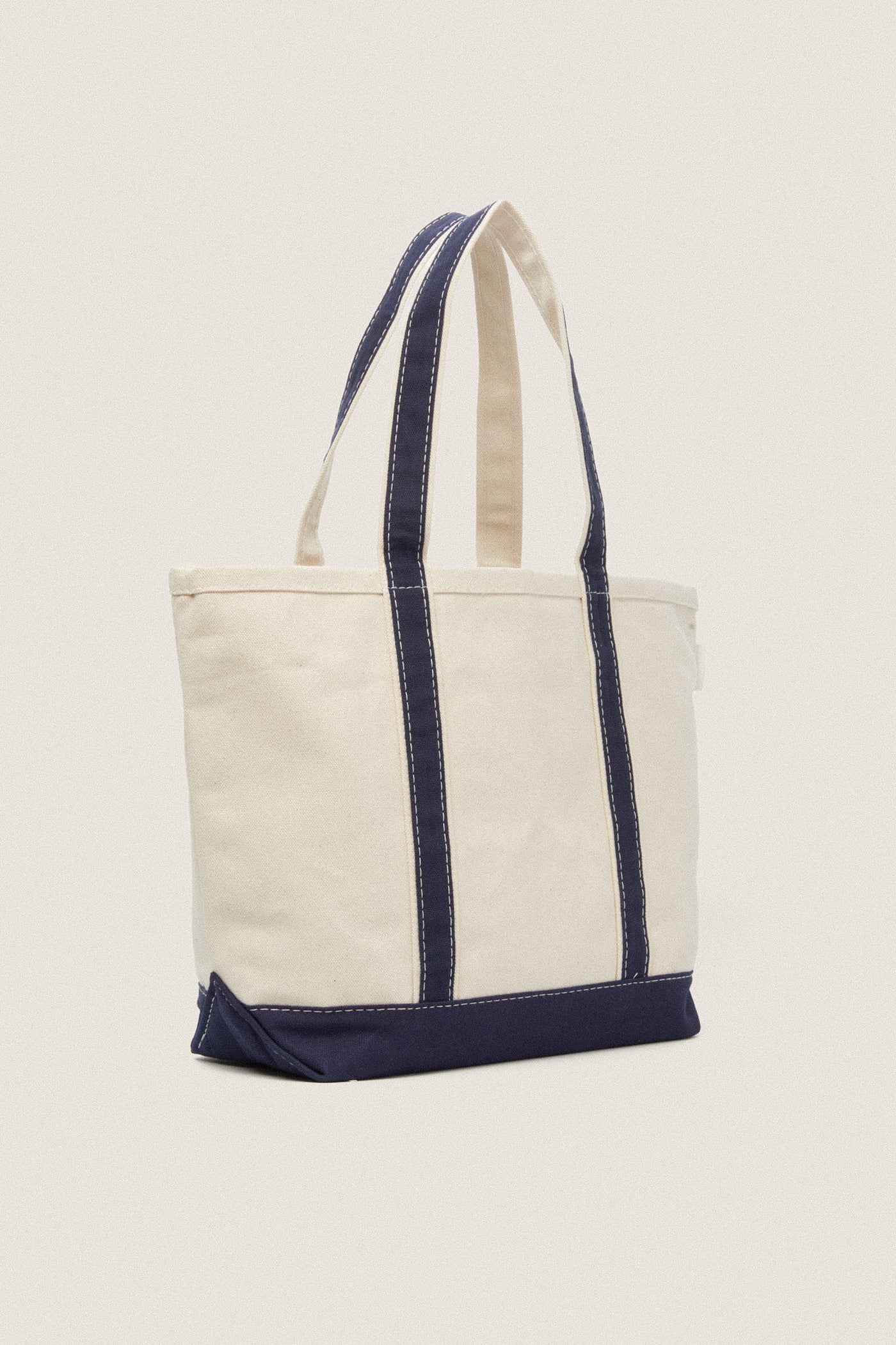 Navy Medium Canvas Tote